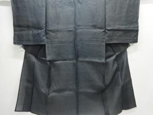 アンティーク　本場能登上布80亀甲男物着物